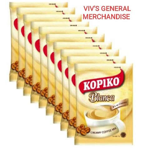 Kopiko Blanca 35g X 10 Sachets Shopee Philippines