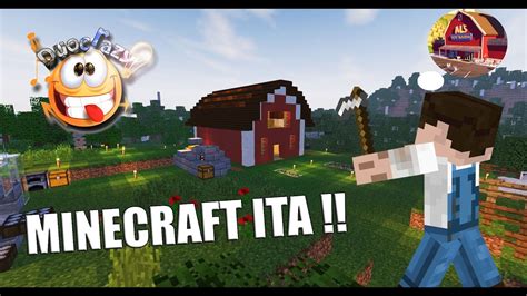 MINECRAFT ITA COME COSTRUIRE UNA FATTORIA FARM DI POLLI TUTORIAL