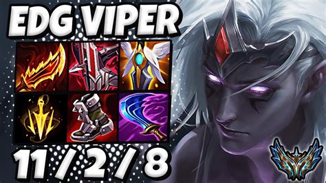 Varus Vs Sivir ADC EDG Viper Korea Challenger Patch 12 14 YouTube