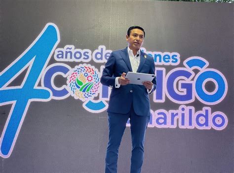 Amarildo B Rcenas Rinde Su Cuarto Informe En Pedro Escobedo