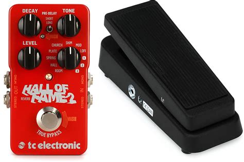 Tc Electronic Hall Of Fame 2 Reverb Pedal Bundle With Dunlop Reverb