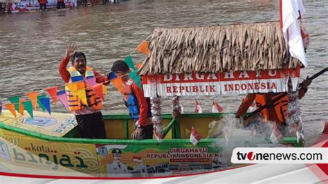 Kemeriahan Hut Ri Ke Di Binjai Wali Kota Binjai Ikut Menyusuri