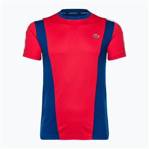 Cămașă de tenis Lacoste pentru bărbați roșu TH0855 AUQ TH0855