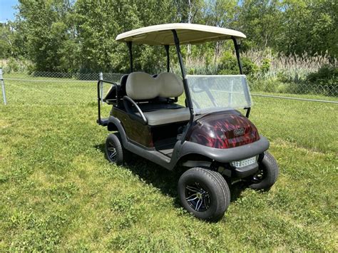 Used 2016 Club Car Precedent Efi Gas Golf Cart Dark Flame Beaver