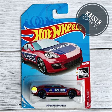 Hot Wheels Porsche Panamera Polizei Shopee Malaysia