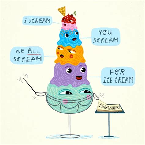 Items Similar To I Scream You Scream We All Scream For Ice Cream