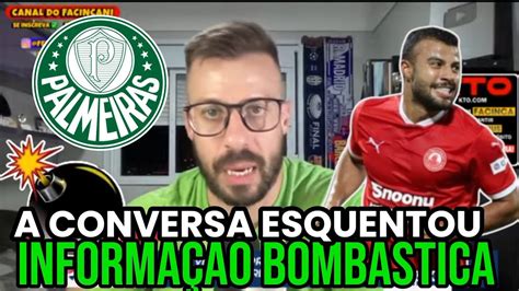 FACINCANI SOLTA INFORMAÇÃO BOMBÁSTICA PALMEIRAS INICIA CONVERSAS PARA