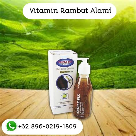 Terlaris Wa 62 1809 Vitamin Rambut Agar Lurus Vitamin