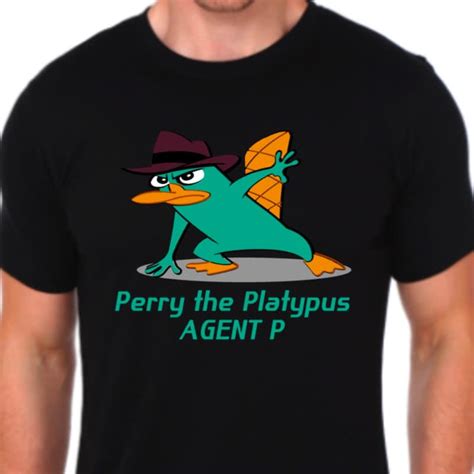 Perry The Platypus T Shirt Etsy