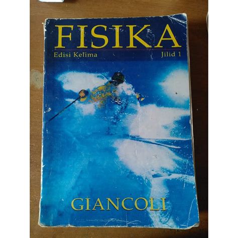 Jual Preloved Buku Fisika GIANCOLI Edisi 5 Kelima Jilid 1 Satu