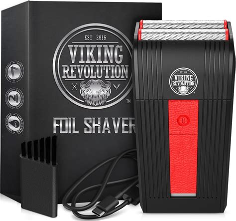 Amazon Viking Revolution Mens Foil Shavers For Men Close Shave