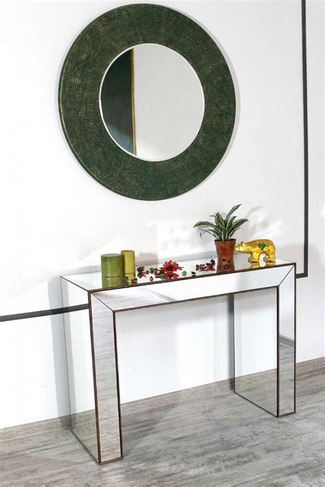 Модная дизайнерская консоль: Консоль зеркальная прямоугольная ...