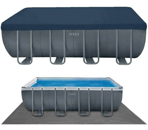 Intex Frame Pool Ultra Quadra Xtr X X Cm Mit Sandfilteranlage