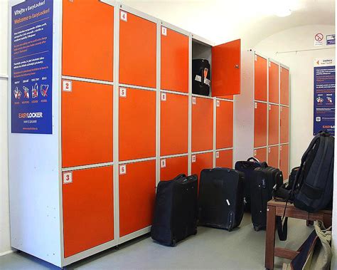 Automatic Storage Lockers For Tourist Cities Locker Room