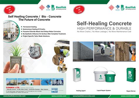 Self Healing Concrete on Behance