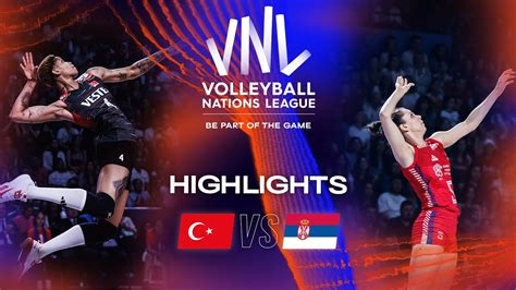 TUR Vs SRB Highlights Week 1 Women S VNL 2023 YouTube