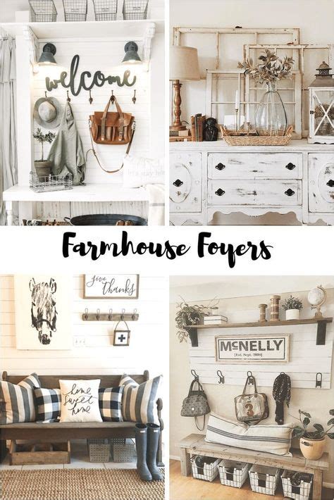 How To Decorate A Farmhouse Foyer On A Budget Deciding Whether To Use