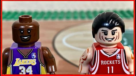 Shaq Vs Yao Ming 1v1 But Its Lego YouTube