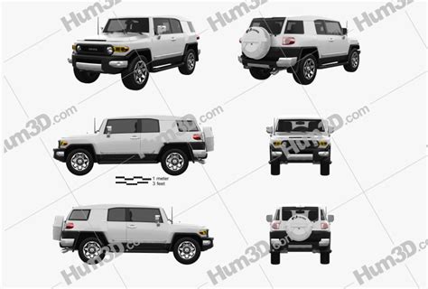 Toyota Fj Cruiser Vxr 2014 Blueprint Template