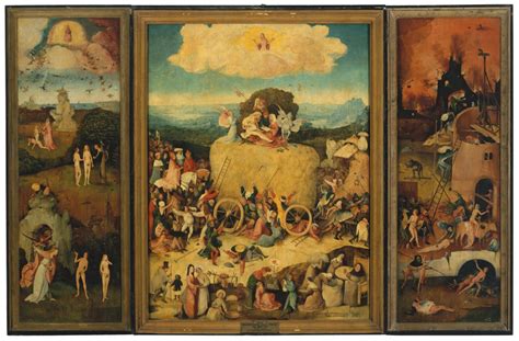 El Tr Ptico Del Carro De Heno Hieronymus Bosch