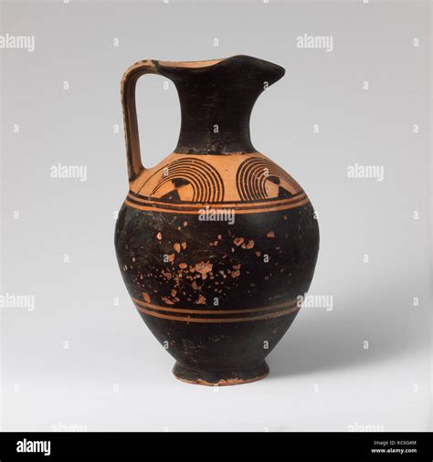 Terracotta Oinochoe Jug Geometric Ca 900 B C Greek Attic