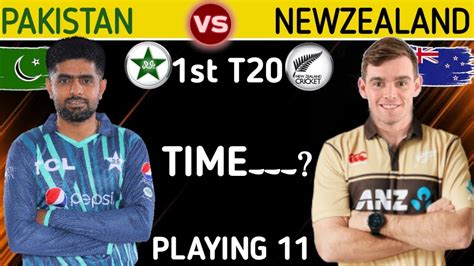 Pakistan 1st T20 Playing 11 Vs New Zealand Pakistan Vs New Zealand