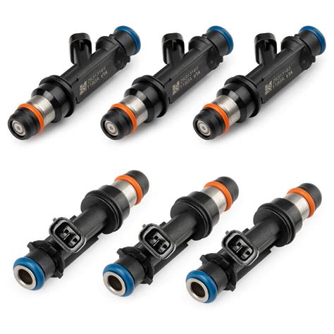 Set Fuel Injectors Fj For Chevrolet Trail Blazer Gmc Envoy L