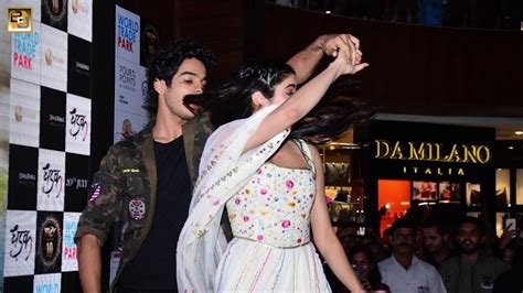 Jhanvi Kapoor Ishaan Khattar S Romantic Dance In Jaipur YouTube