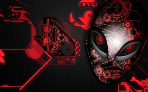 Alienware Red Windows 11/10 Theme - themepack.me