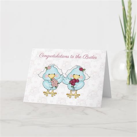 Cartes De Vœux Mariage Lesbienne Zazzle Be