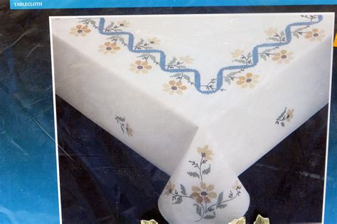 Bucilla Tablecloth Embroidery Kit 63148 Unopened Embroider Etsy