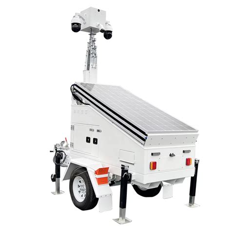 Mobile Solar Surveillance Trailers For Sale And Rent