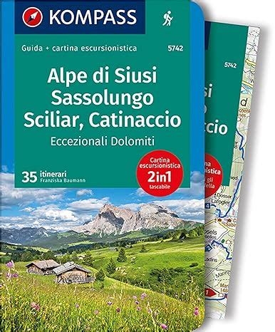 Amazon It Guida Escursionistica N 5742 Alpe Di Siusi Sassolungo