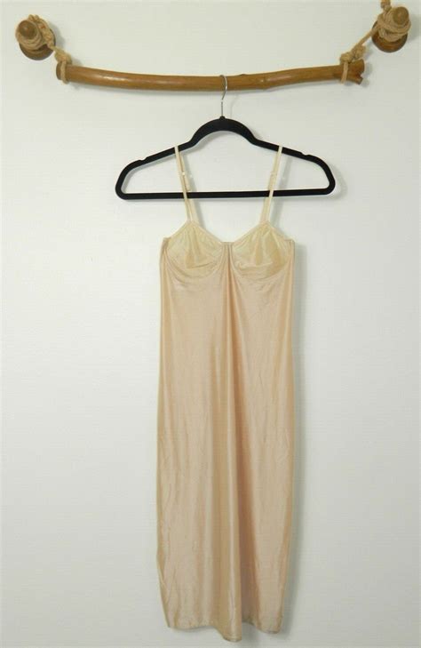 Lily Cheung Slip Nightgown Nude Lingerie Slip Dress S Gem