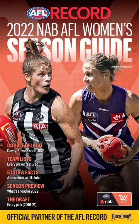 Aflw Season Guide 2022 By Crocmedia Lifestyle1 Issuu