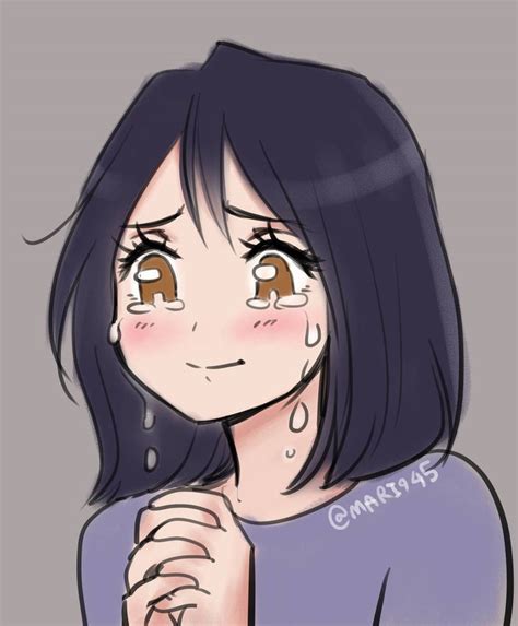 Sad Anime Eyes By Mari945 On Deviantart