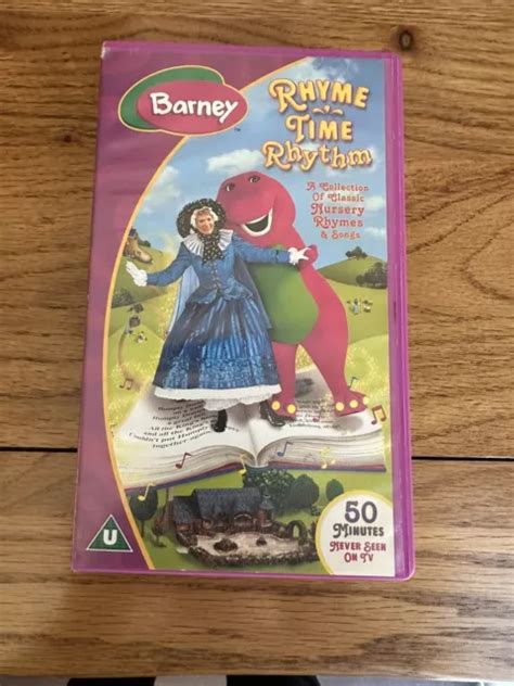 BARNEY RHYME TIME Rhythm Vhs EUR 5 93 PicClick IT