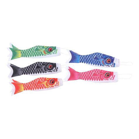 Pcs Karpfen Streamer H Ngende Fahne Outdoor Windsack Fisch Flagge Ebay