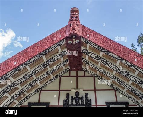 Maori Marae Wharenui Hi Res Stock Photography And Images Alamy