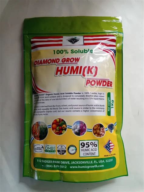 Phân bón sinh học Humi K Powder Humic 1kg Mỹ Lazada vn