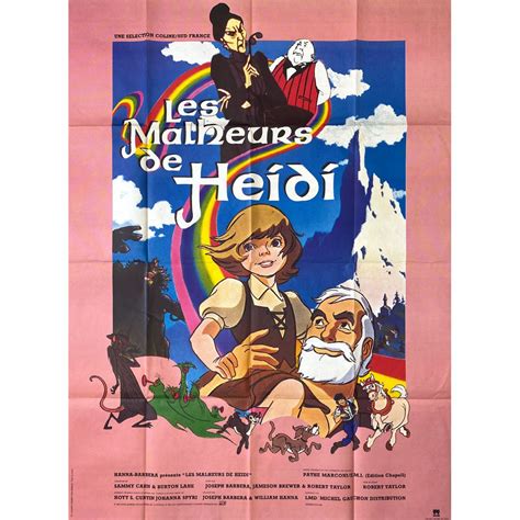 HEIDI'S SONG French Movie Poster - 47x63 in. - 1982