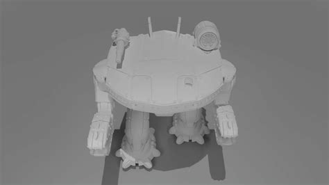 Free STL file Battletech - King Crab - KGC-0000 🤴・3D printing model to ...