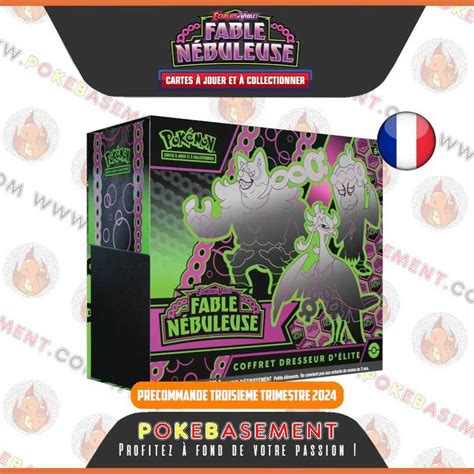 1X ETB Coffret Dresseur d Elite Pokémon EV6 5 Fable Nébuleuse FR 3e