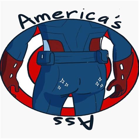 Accessories Americas Ass Captain America Marvel Funny Chris Evans Superhero Sticker Poshmark
