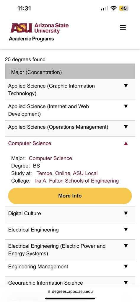 ASU degree : r/uberdrivers