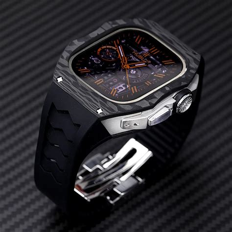 Best Luxury Carbon Fiber Apple Watch Ultra Case Retrofit Kit Otofly