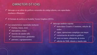 VENTAJAS Y DESVENTAJAS INKSCAPE PPT