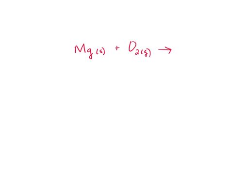 Solved Write The Balanced Chemical Equation For The Combination Synthesis Reaction Of