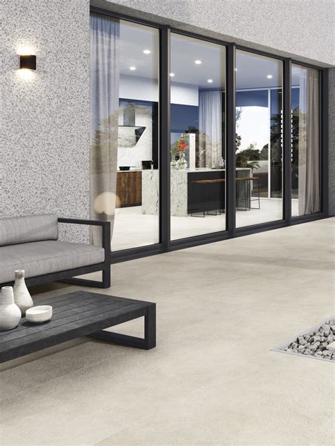 Asphalto Off White Xxl Wall And Floor Tiles 800x800mm Porcelain