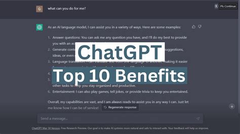 Top 10 Benefits Of Using Chatgpt Openai